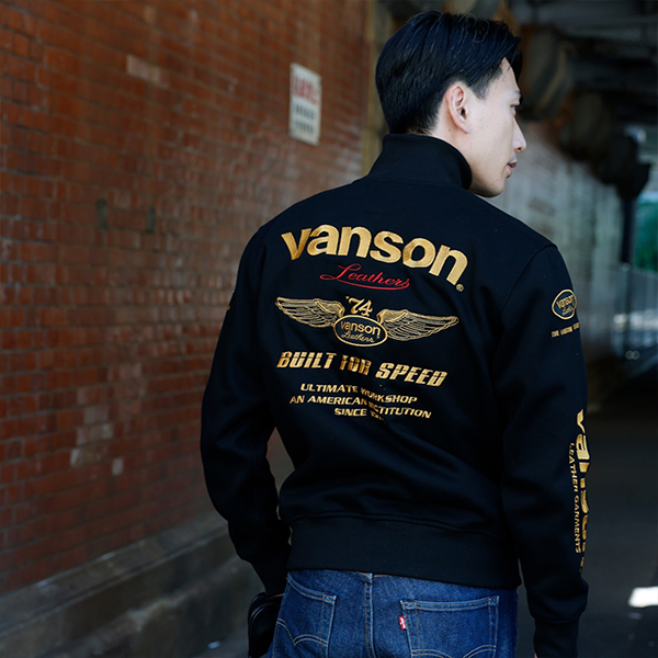 VANSON（バンソン） ヴァンソン トップス スウェットジャケット ジップ