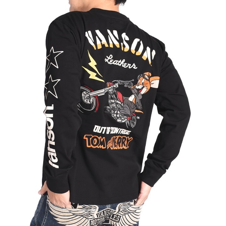 VANSON（バンソン） × TOM AND JERRY トムとジェリー コラボ ロンT