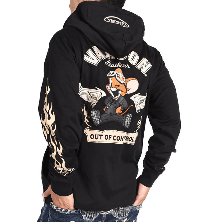 VANSON（バンソン） 【2025秋冬新作】バンソン × TOM AND JERRY トムと