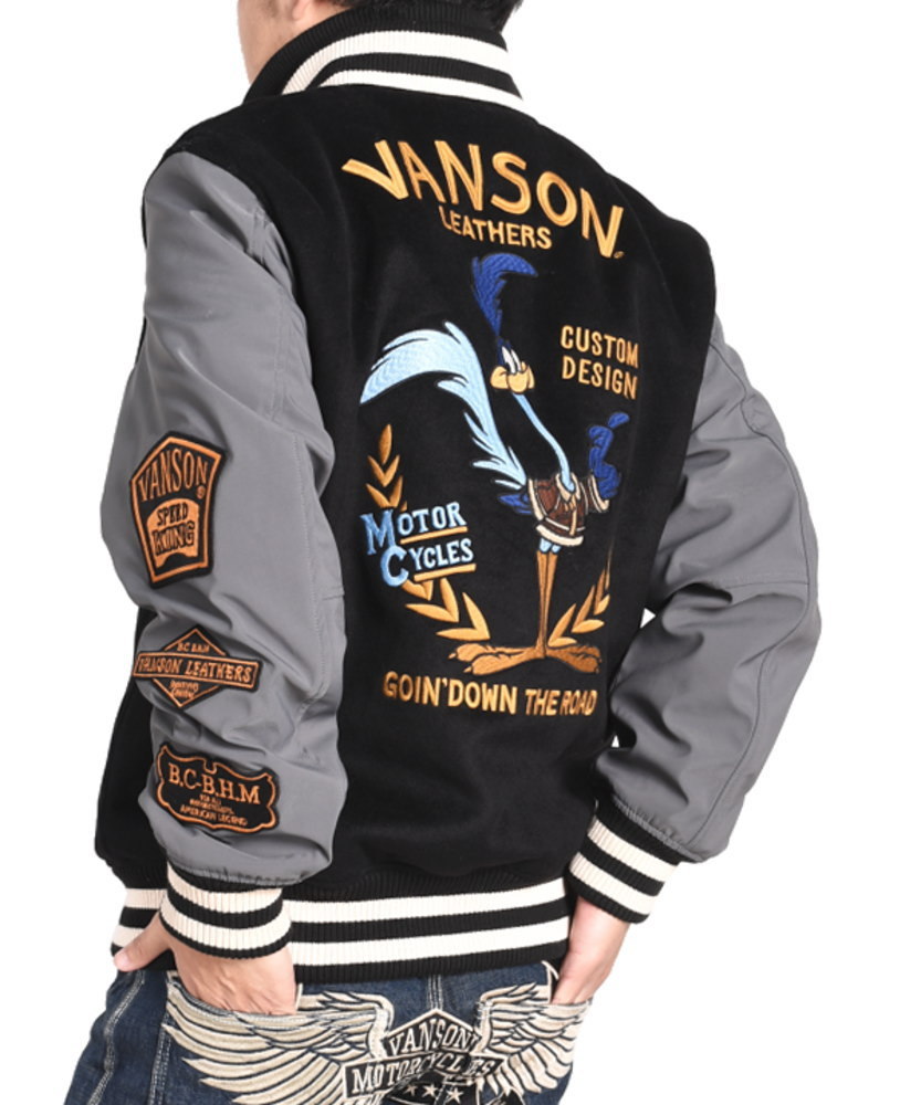 VANSON（バンソン） × ルーニーテューンズ スタジャン ロードランナー