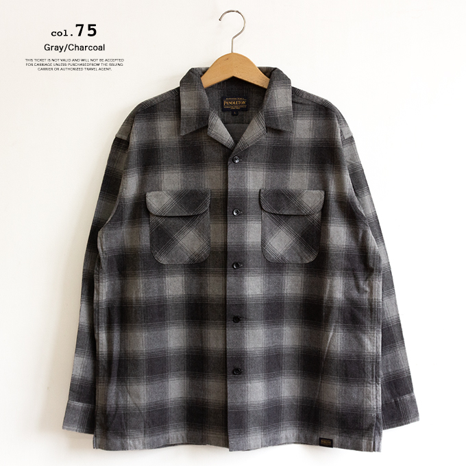 PENDLETON（ペンドルトン） BOARD SHIRT ボードシャツ オープンカラー