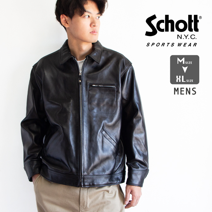 Schott N.Y.C（ショット） Schott LEATHER TRACKER JACKET レザー