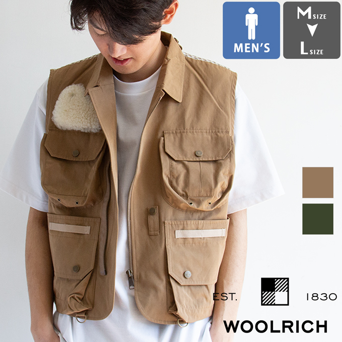 WOOLRICH（ウールリッチ） CLASSIC FISHING VEST クラッシック