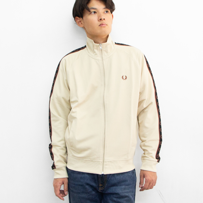 FRED PERRY（フレッドペリー） Contrast Tape Track Jacket