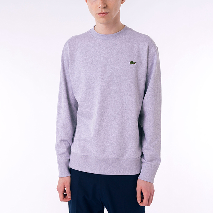 LACOSTE（ラコステ） ワンポイント ロゴ プレミアム スウェット クルー