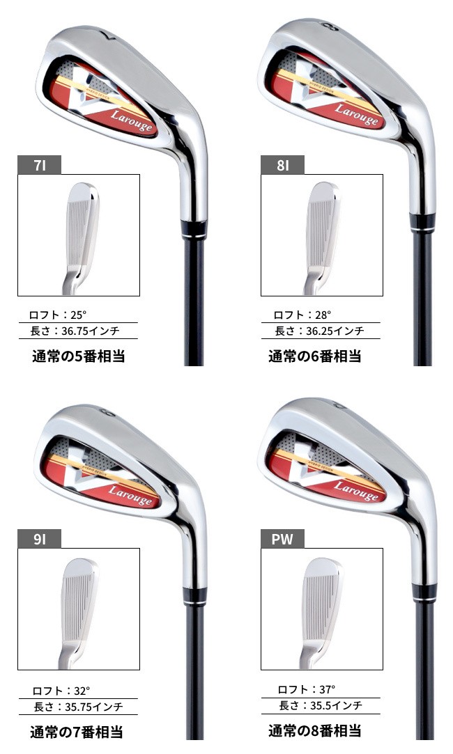 アイアンセット（セット本数：7本セット）｜クラブ（メンズ）｜ゴルフ