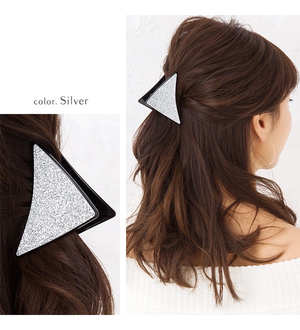 Jewel VOX ヘアクリップ レディース クリップ ヘアアクセ 三角