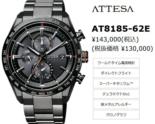 ATTESA（CITIZEN） CITIZEN ATTESA/アテッサ ACT Line エコドライブ