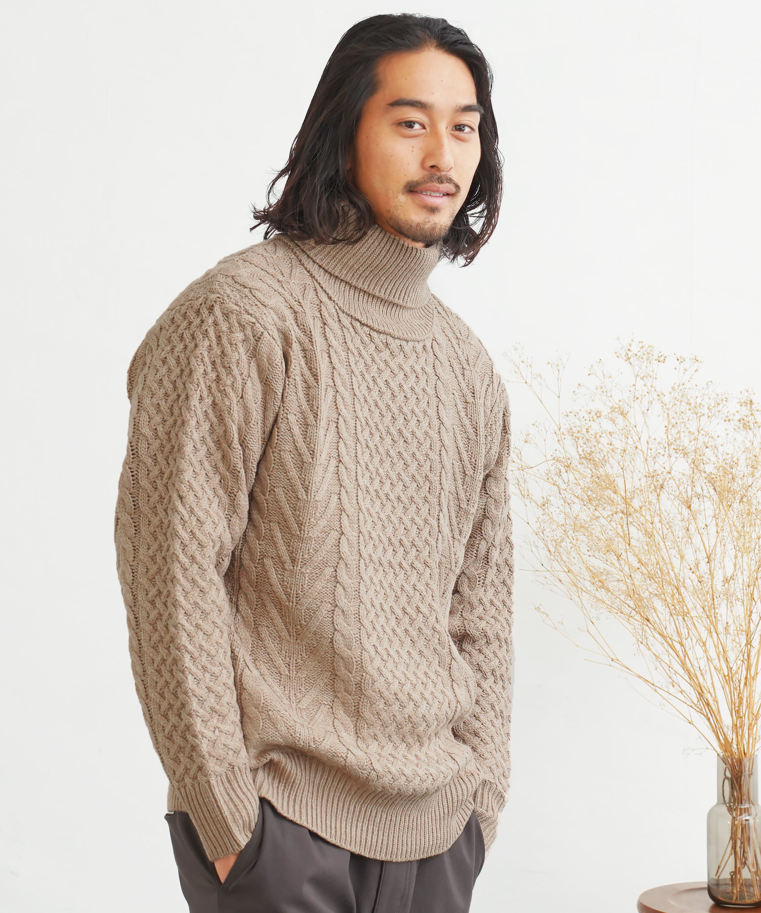 JIGGYS SHOP（ジギーズショップ） ニットセーター メンズ トップス