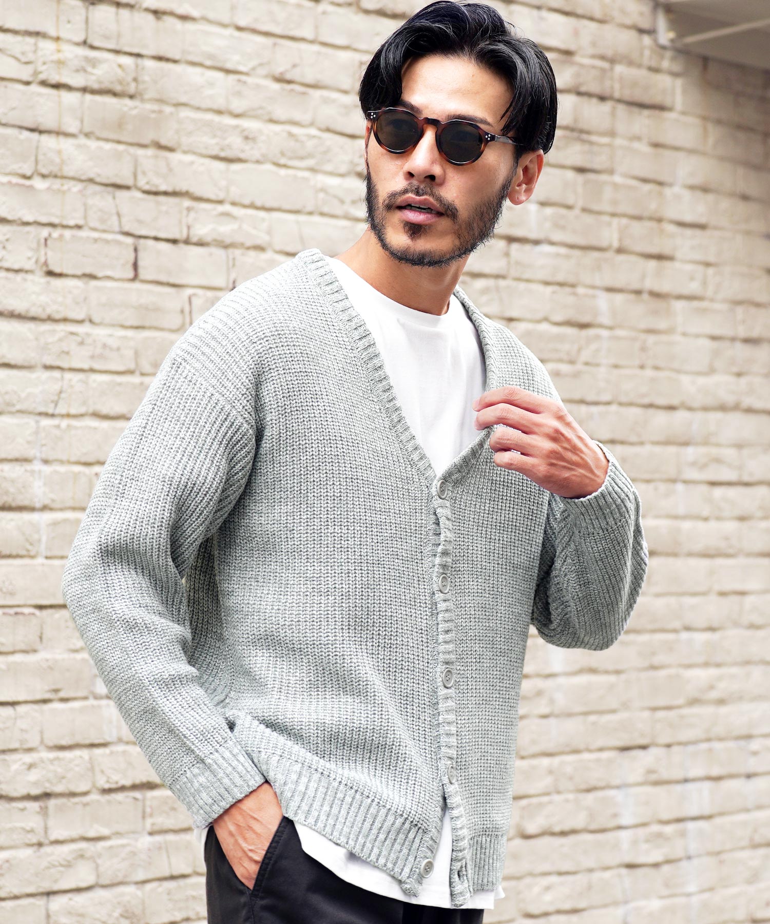 JIGGYS SHOP（ジギーズショップ） カーディガン メンズ トップス