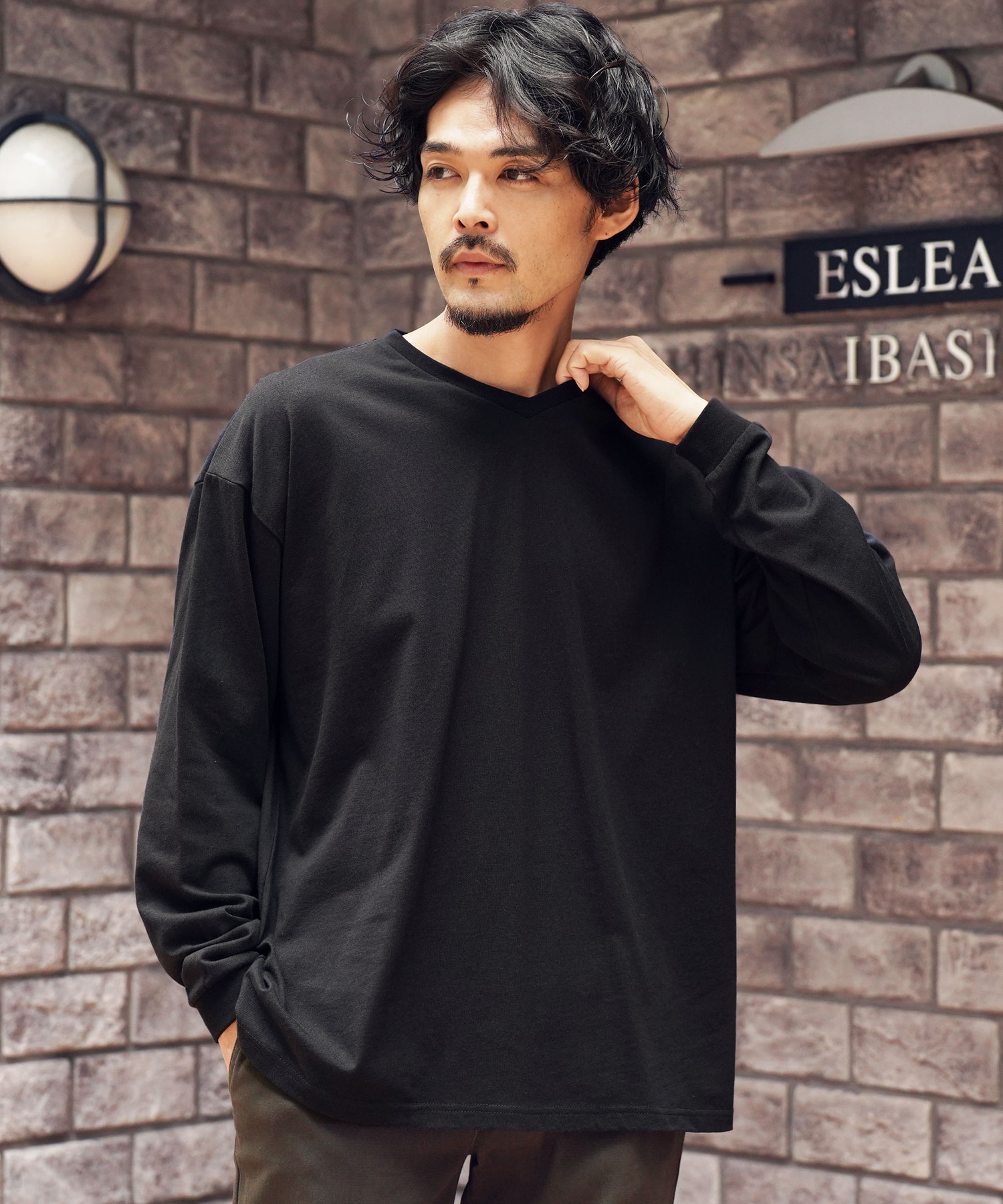 JIGGYS SHOP（ジギーズショップ） ロンT Tシャツ メンズ トップス