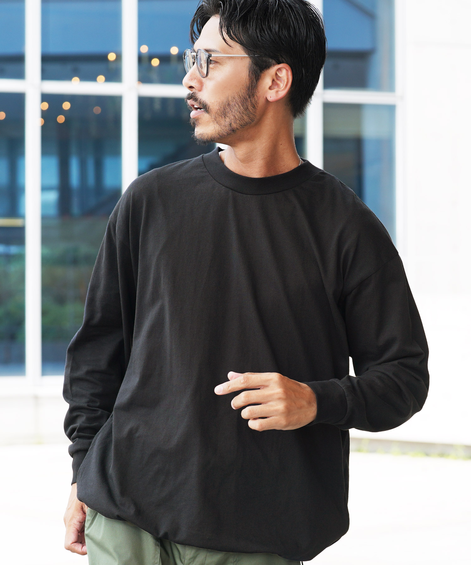 JIGGYS SHOP（ジギーズショップ） ロンT Tシャツ メンズ トップス