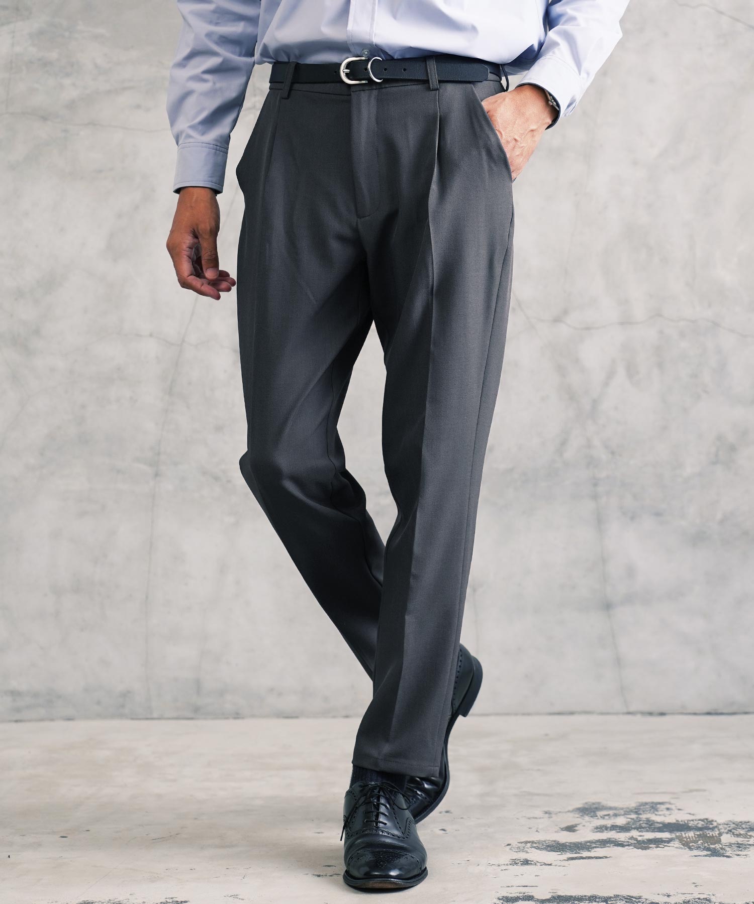 JIGGYS SHOP（ジギーズショップ） スラックス メンズ ボトムス タック