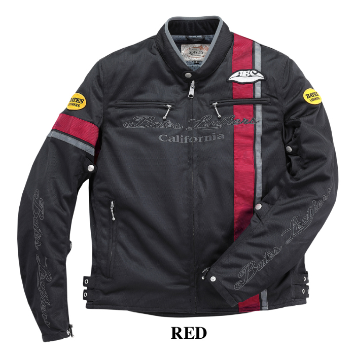 BATES（ベイツ） BJ-M2414V メッシュジャケット バイク アメリカン 春