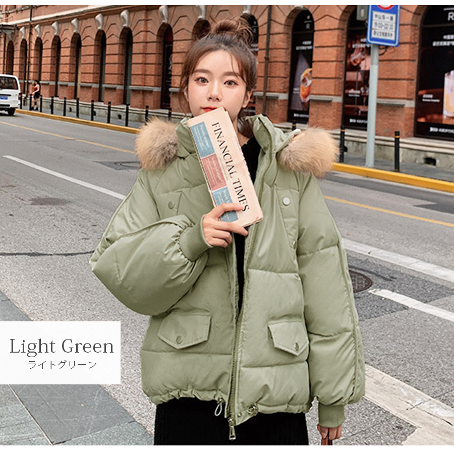 ダウン アウター フード付き ブルゾン ダウンジャケット コート 長袖
