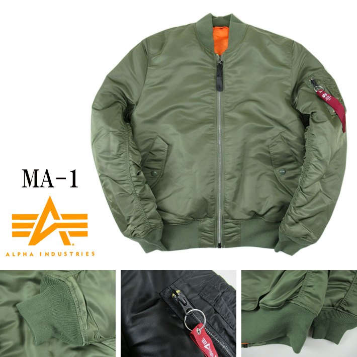 Alpha Industries（アルファ・インダストリーズ） ALPHA アルファ MA-1