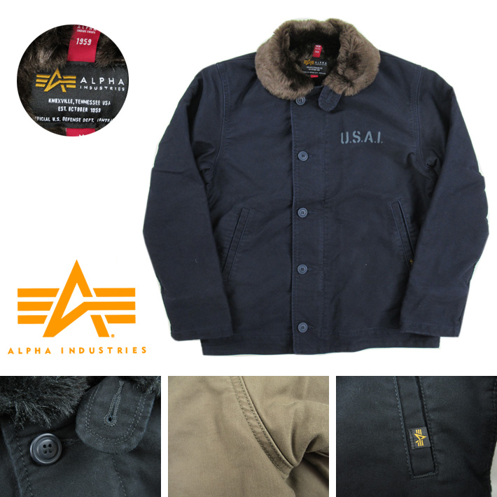 Alpha Industries（アルファ・インダストリーズ） ALPHA アルファ N-1