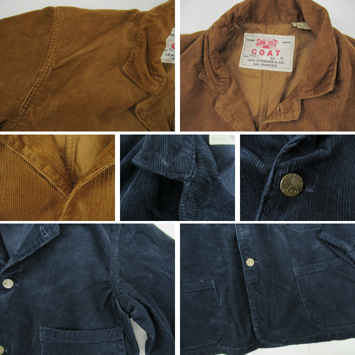 Levi's VINTAGE CLOTHING LEVI'S リーバイス コーデュロイ サンセット
