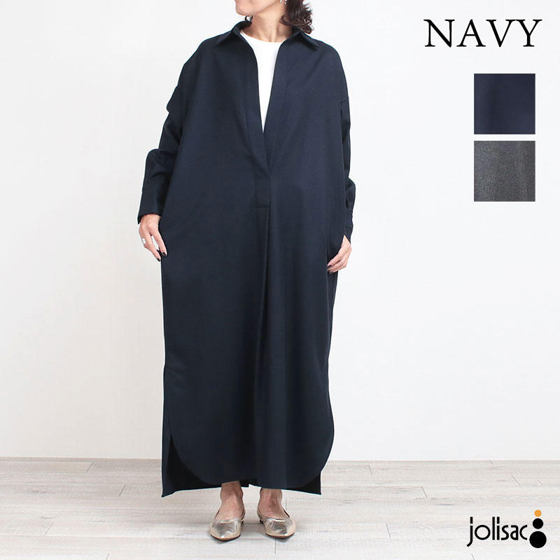 SACRA（サクラ） ワンピース CASHMERE FLANO 25FALL 125508041 ロング