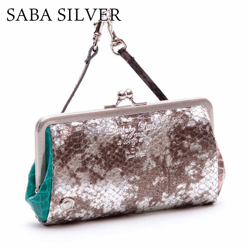 A.D.M.J（エーディーエムジェイ） ADMJ 財布 がま口 スネークレザー