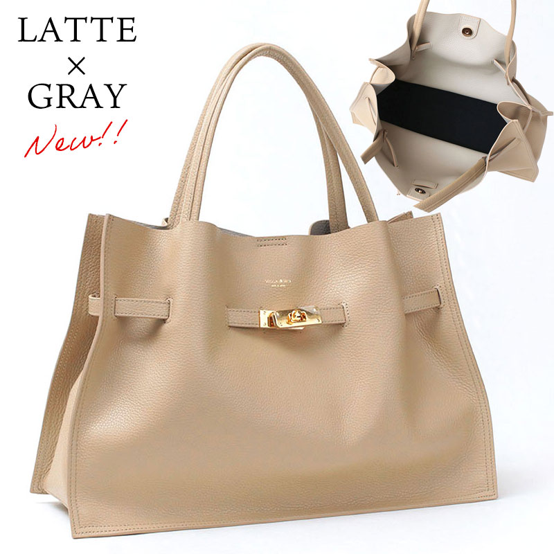 VIOLAd'ORO（ヴィオラドーロ） トートバッグ TRERO イタリアンW