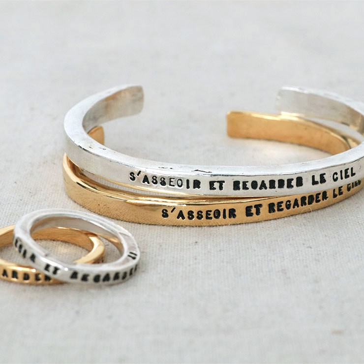 SERGE THORAVAL（セルジュ・トラヴァル） バングル シルバーアクセ