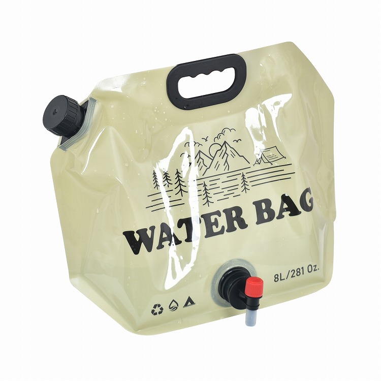 ウォーターバッグ 非常用 給水袋 大容量 8L 10L 携帯用 避難グッズ