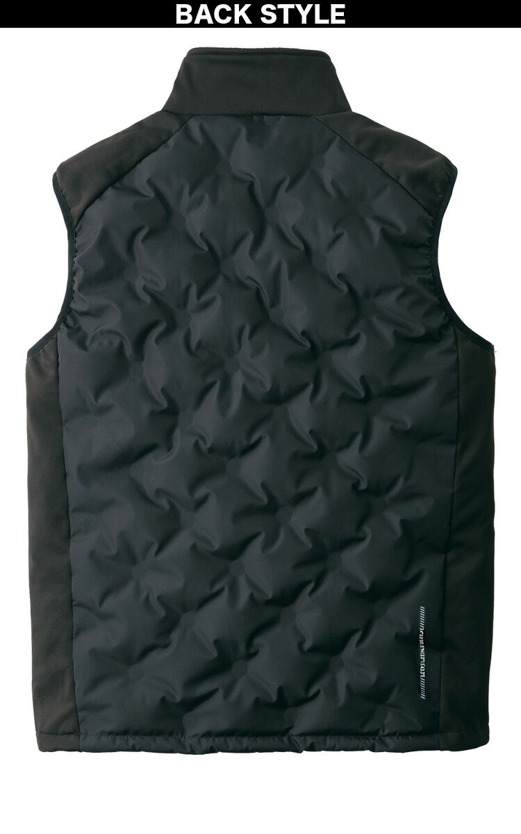 クロダルマ（KURODARUMA） シームレス防寒ベスト 54801 軽量 保温