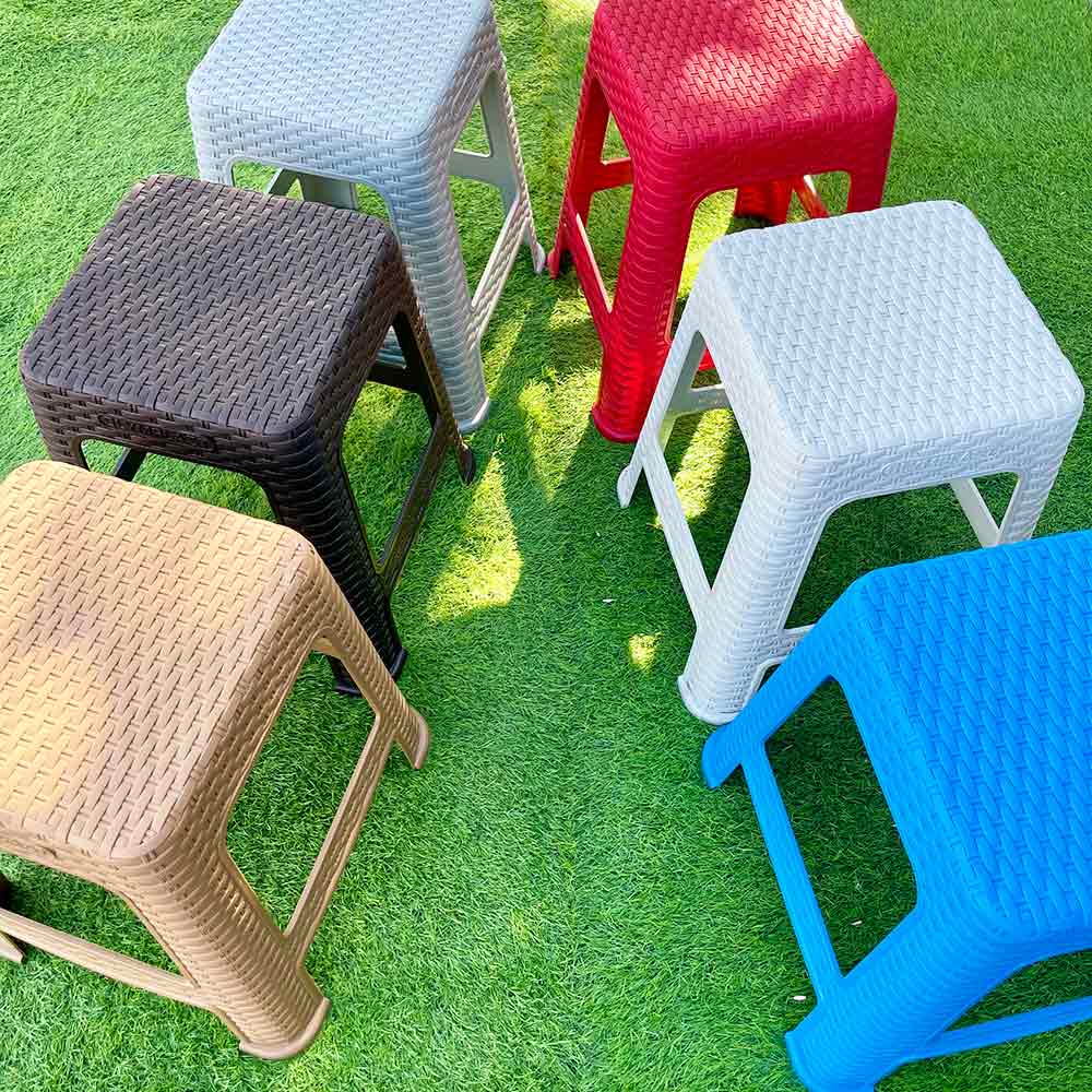 樹脂製 スツール 濡れてもOK 6色 重ねて収納可 屋外可 椅子 チェア