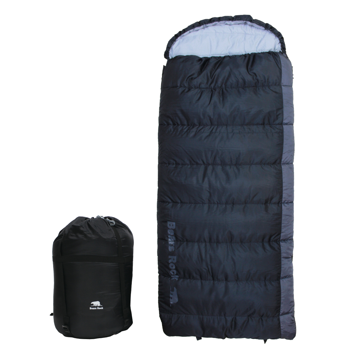 Bears Rock（ベアーズロック） 寝袋 冬用 封筒型 車中泊 -15度 キング