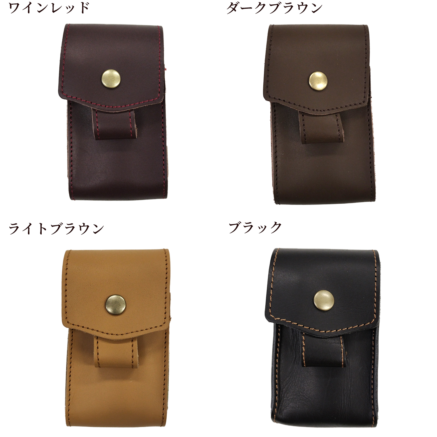 ペンギンライター 本革 レザー タバコケース 日本製‐シガレットケース