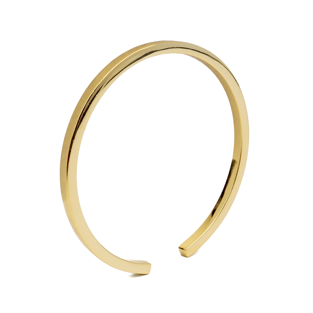 シルバー925 バングル ブレスレット レディース ゴールド シルバー