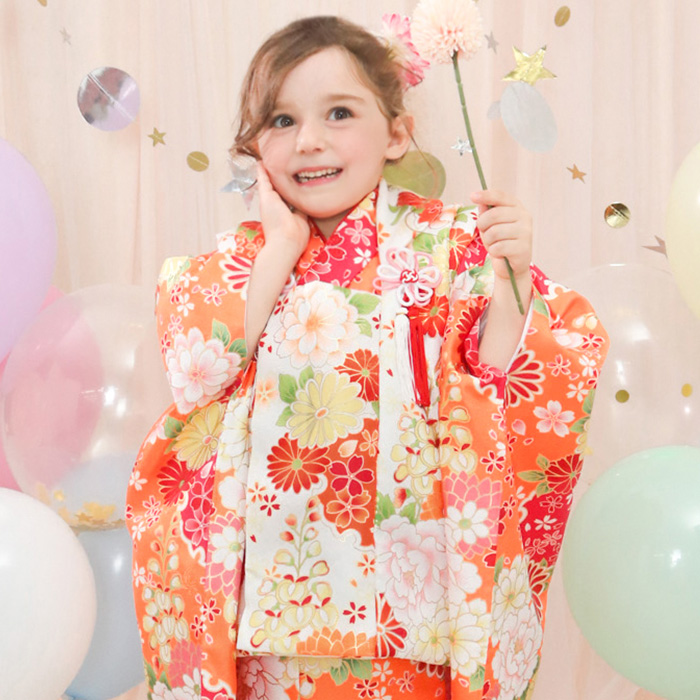 KYOETSU（京越） 七五三 着物 3歳 女の子 ひな祭り 【豪華9点フル