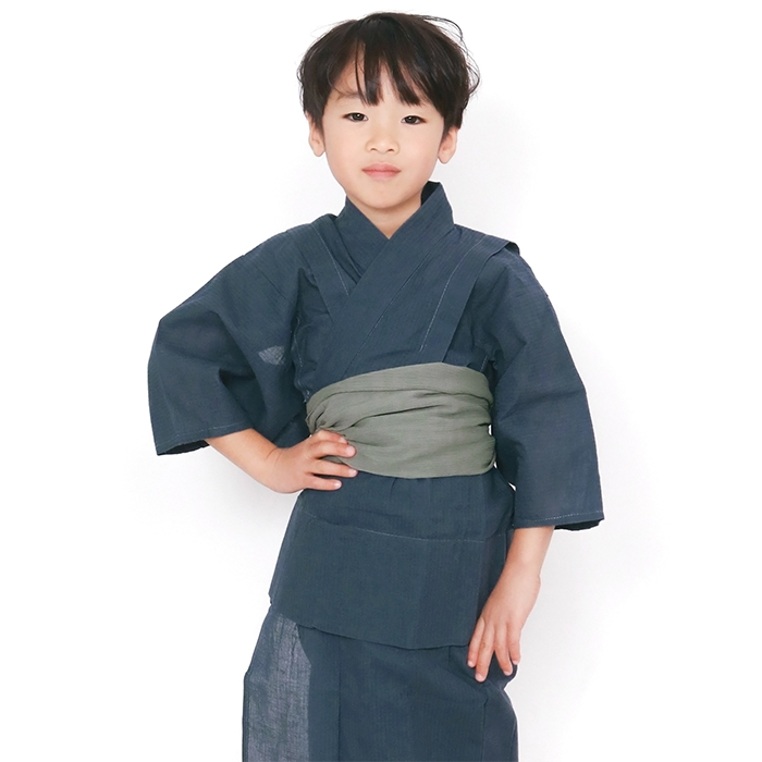 KYOETSU（京越） 浴衣 子供 セット 男の子 【 浴衣セット 豪華3点 bi