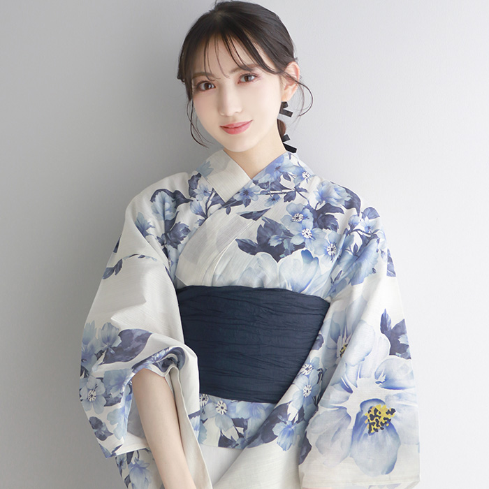 KYOETSU（京越） 1人で簡単着付け 【 ワンピース浴衣 2点セット A