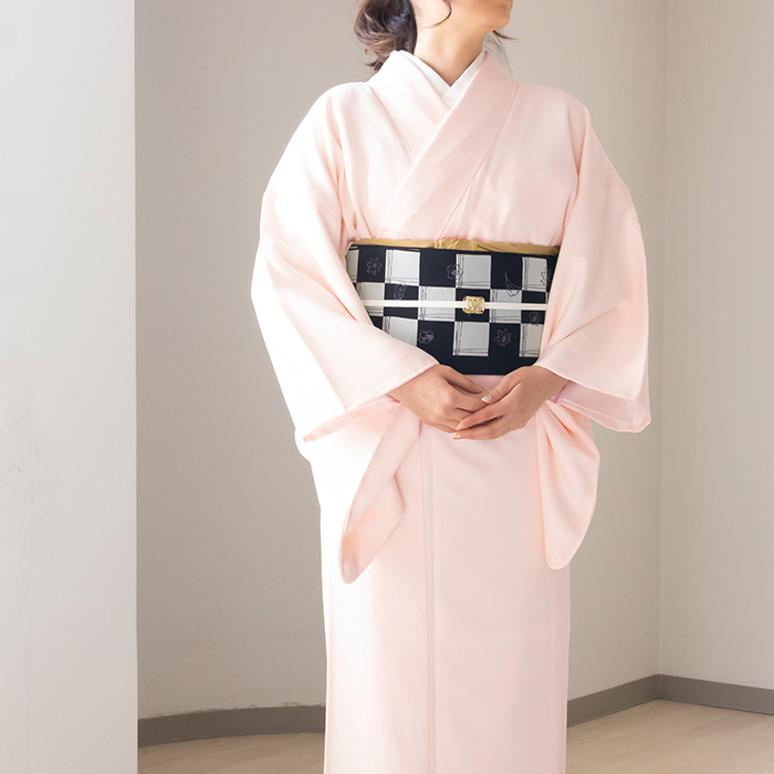 TORAY（東レ） (女単衣 東レ 地紋) 洗える着物 単衣 10colors 色無地