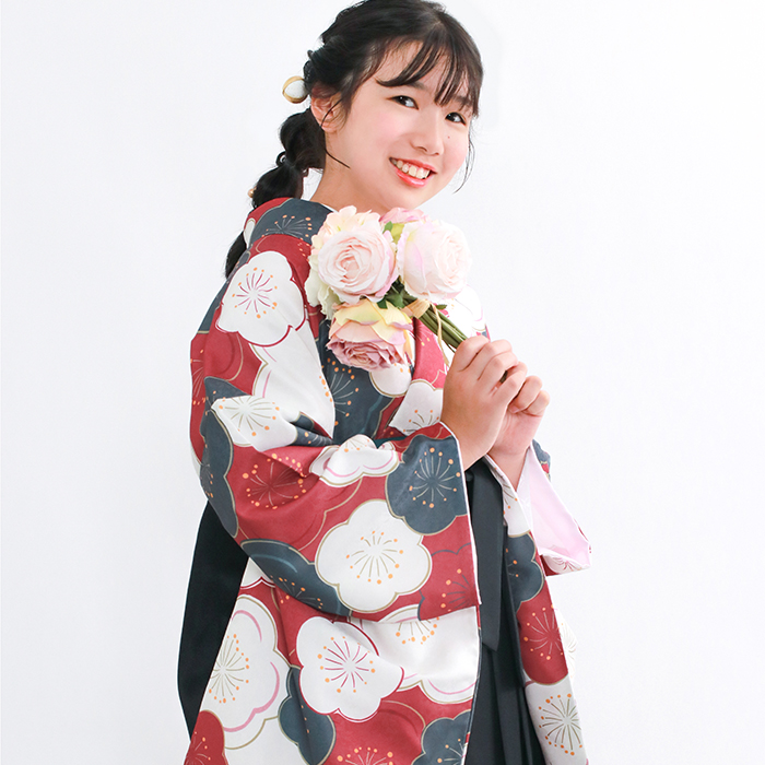 KYOETSU（京越） 袴セット ガールズ 【豪華安心袴4点セット】 卒業式