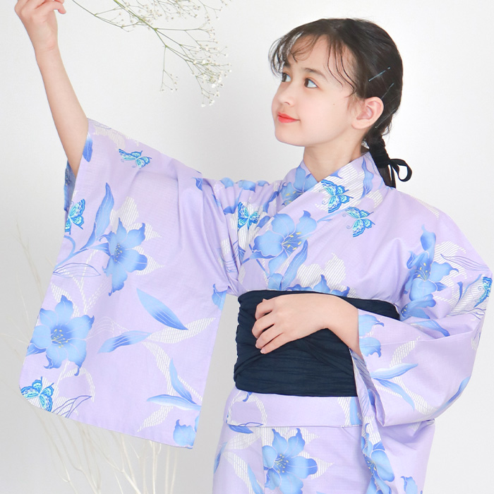 KYOETSU（京越） 1人で簡単着付け 【 セパレート浴衣 2点セット