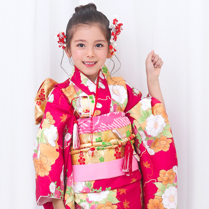 KYOETSU（京越） 四つ身着物15点セット 七五三 着物 7歳 販売 【豪華15