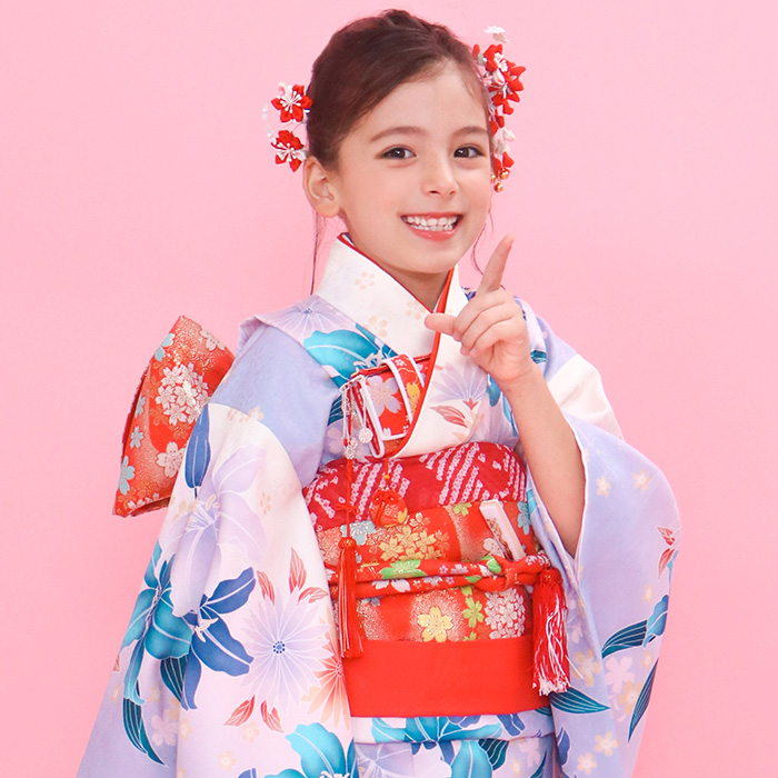 KYOETSU（京越） 四つ身着物15点セット 七五三 着物 7歳 販売 【豪華15
