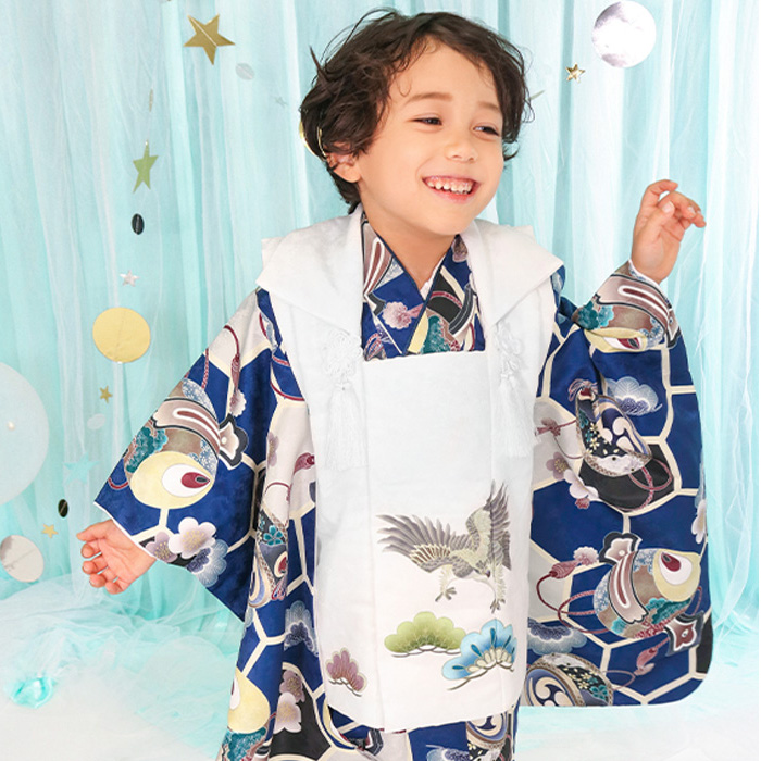 KYOETSU（京越） 【豪華安心8点フルセット】七五三 着物 3歳 男の子