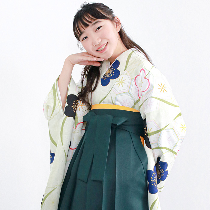 KYOETSU（京越） 袴セット ガールズ 【豪華安心袴4点セット】 卒業式