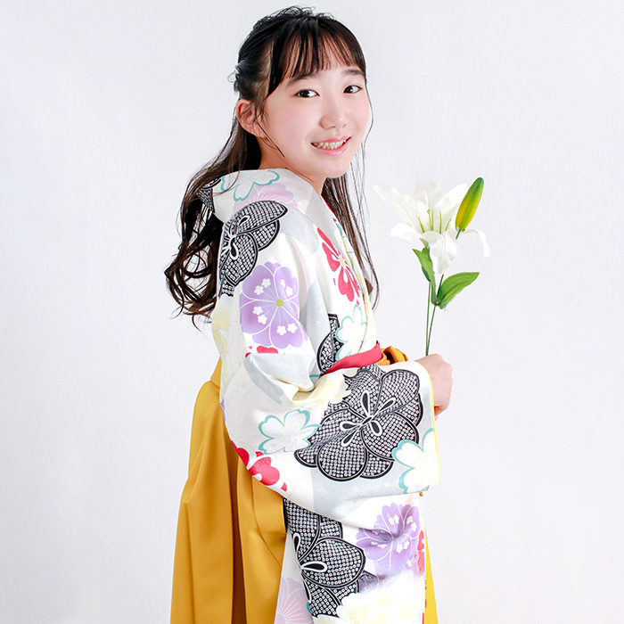 KYOETSU（京越） 袴セット ガールズ 【豪華安心袴4点セット】 卒業式