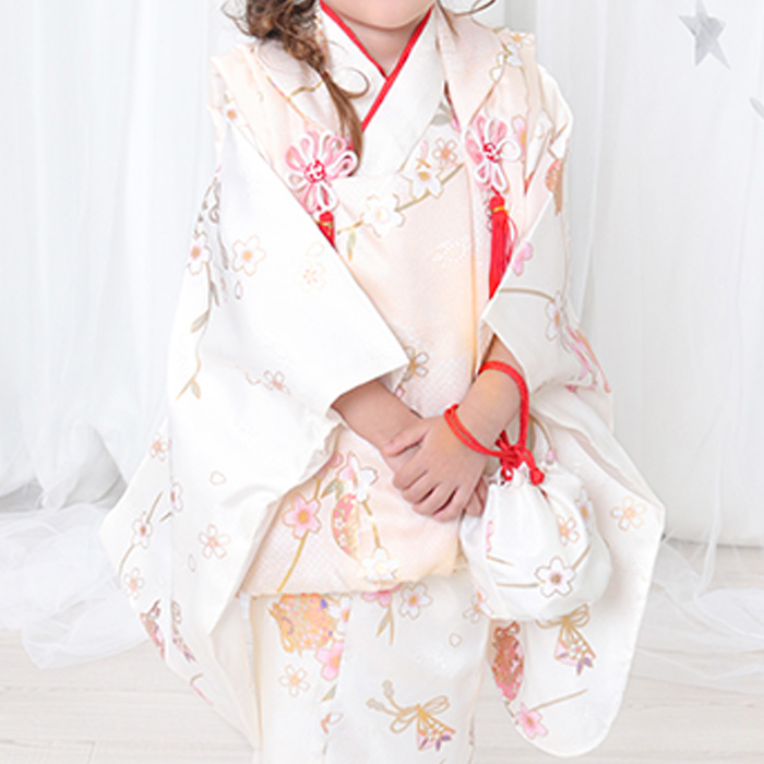 KYOETSU（京越） 七五三 着物 3歳 女の子 【全て揃った豪華9点フル