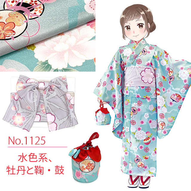 京都室町st. ジュニア 着物 子供着物 お正月向け RKブランド 女の子の