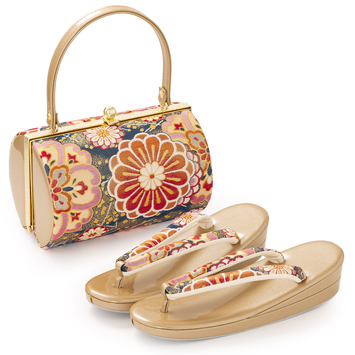 今だけポイント5倍】草履バッグセット 成人式 結婚式 フォーマル S