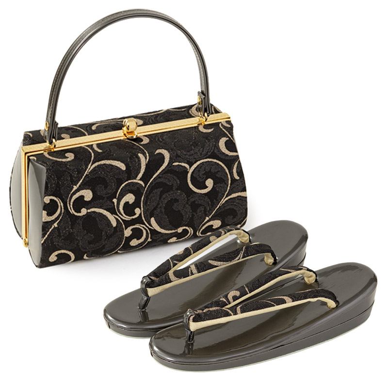 今だけポイント5倍】草履バッグセット 成人式 結婚式 フォーマル 金襴