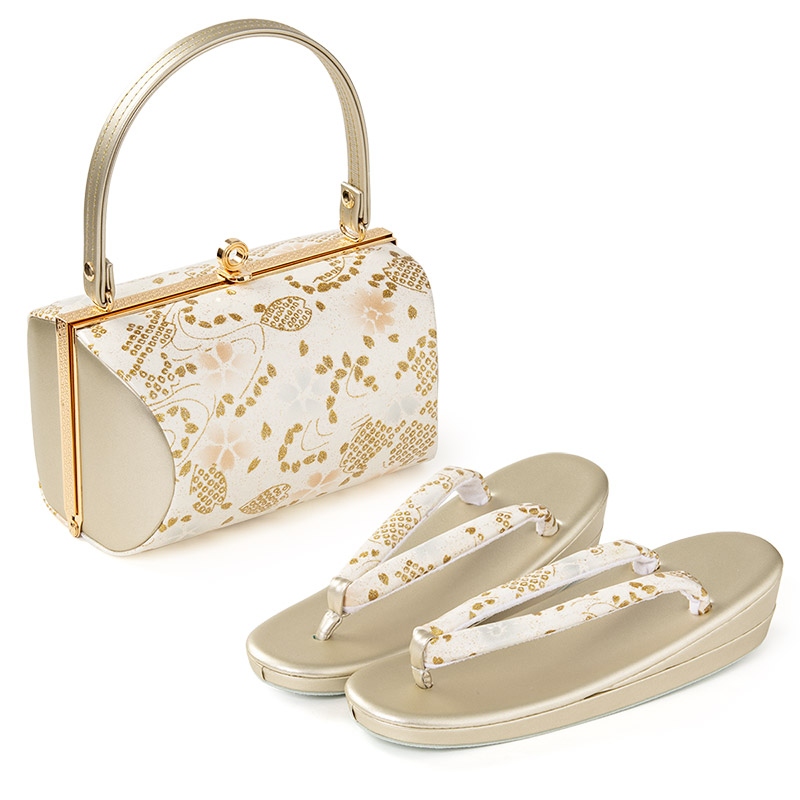 今だけポイント5倍】草履バッグセット 成人式 結婚式 フォーマル 金襴