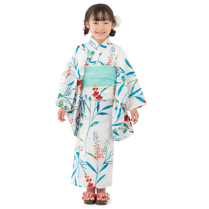 浴衣 帯 セット 女の子 キッズ bonheur saisons ボヌールセゾン ゆかた