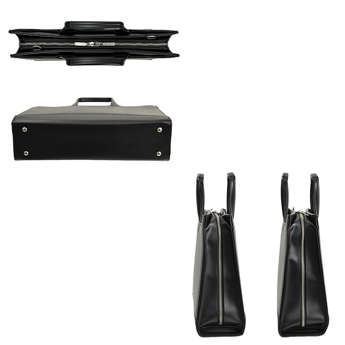 ビジネスバッグ ブリーフケース a4 メンズ 2way 自立 黒 豊岡製鞄 日本